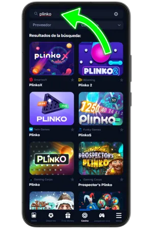 find plinko on 1win